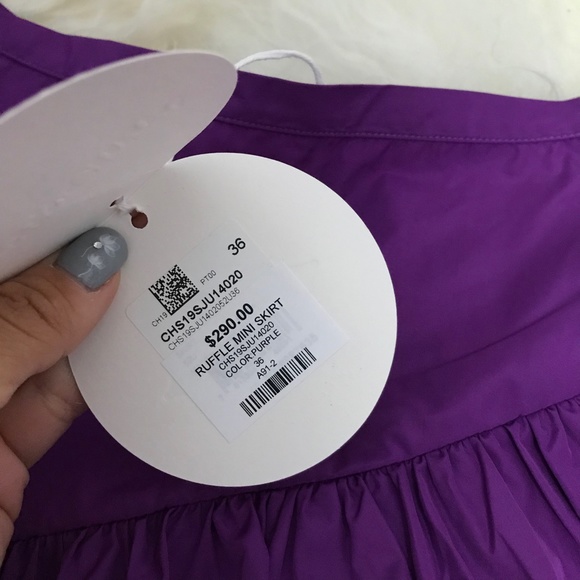 SEE BY CHLOÉ ruffle layer A-line mini skirt - Picture 5 of 8